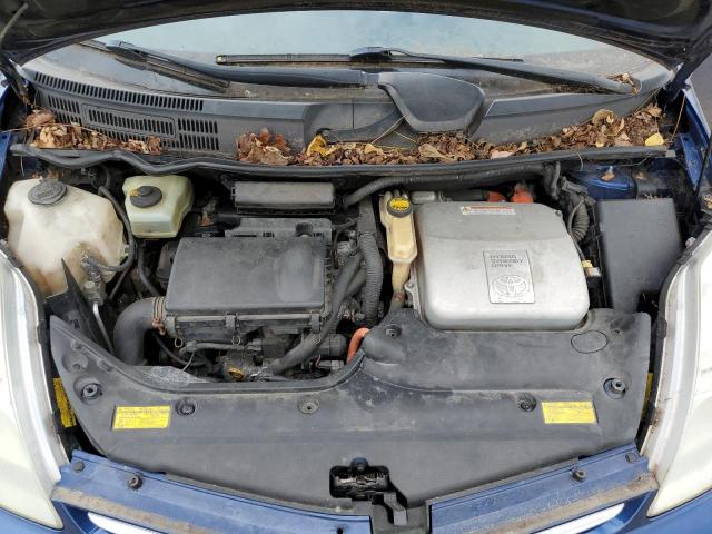 JTDKB20U097821377 - 2009 TOYOTA PRIUS BLUE photo 11