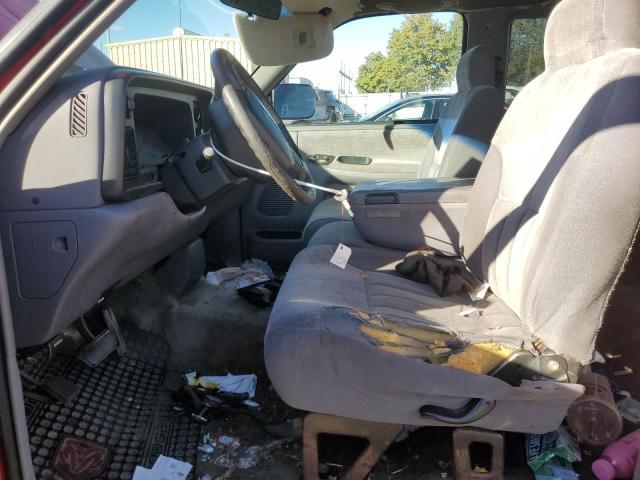 3B7HC13Y2VG805230 - 1997 DODGE RAM 1500 წითელი ფოტო 7