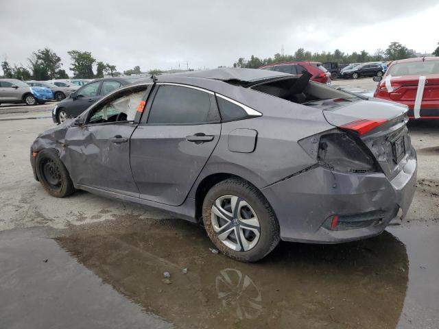 2HGFC2F59JH594120 - 2018 HONDA CIVIC LX Szary zdjęcie 2