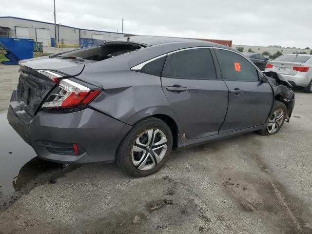 2HGFC2F59JH594120 - 2018 HONDA CIVIC LX Szary zdjęcie 3