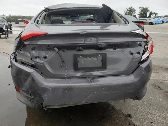 2HGFC2F59JH594120 - 2018 HONDA CIVIC LX Szary zdjęcie 6