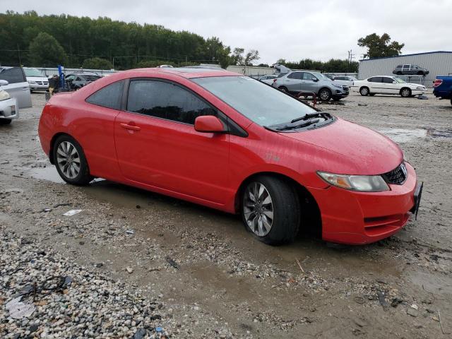 2HGFG11839H501863 - 2009 HONDA CIVIC EX RED photo 4
