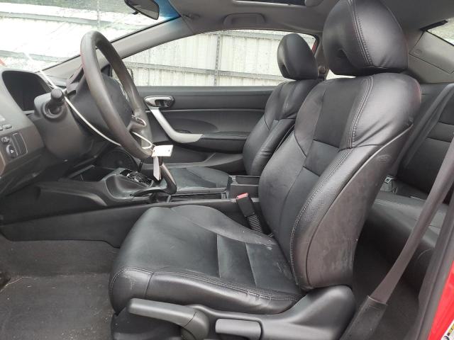 2HGFG11839H501863 - 2009 HONDA CIVIC EX RED photo 7