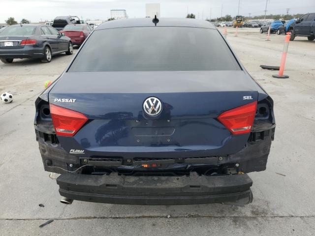 1VWCH7A31DC025630 - 2013 VOLKSWAGEN PASSAT SEL BLUE photo 6