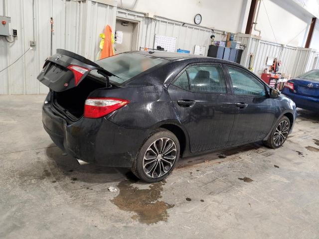 2T1BURHE7FC243014 - 2015 TOYOTA COROLLA L BLACK photo 3