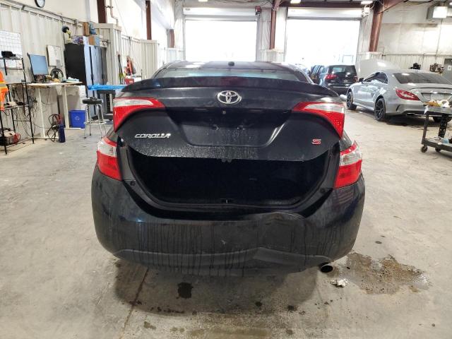 2T1BURHE7FC243014 - 2015 TOYOTA COROLLA L BLACK photo 6