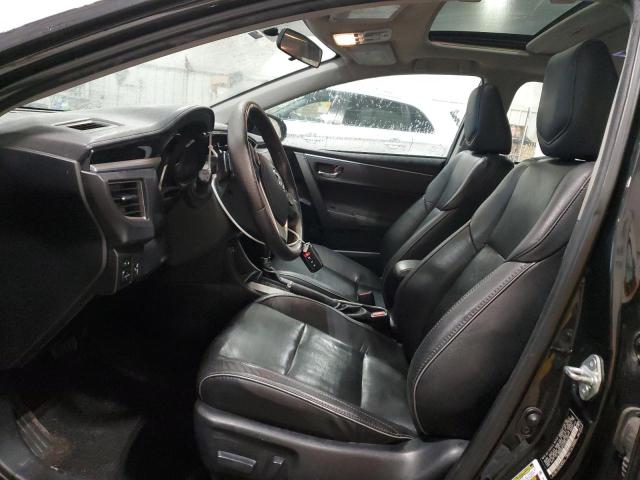 2T1BURHE7FC243014 - 2015 TOYOTA COROLLA L BLACK photo 7