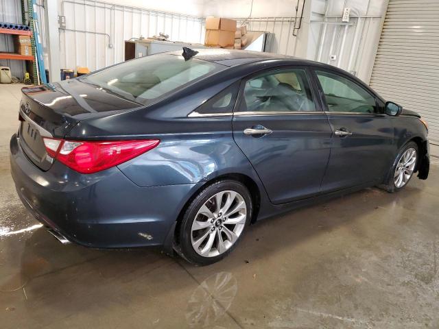 5NPEC4AC3DH784907 - 2013 HYUNDAI SONATA SE BLUE photo 3