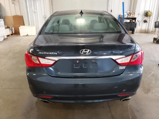 5NPEC4AC3DH784907 - 2013 HYUNDAI SONATA SE BLUE photo 6