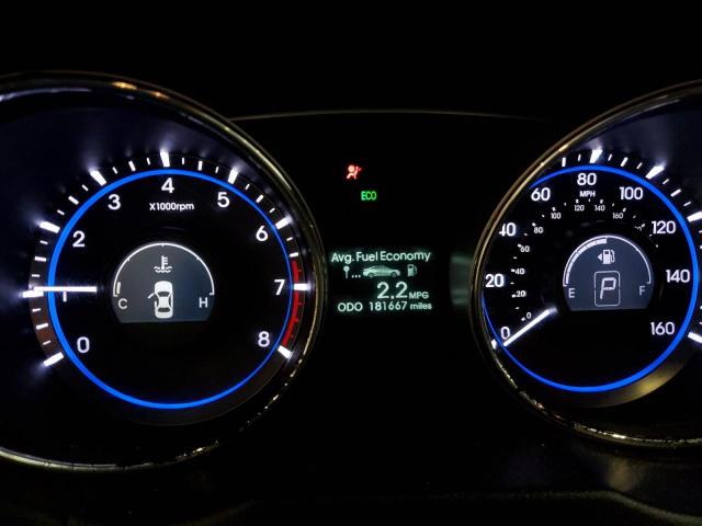 5NPEC4AC3DH784907 - 2013 HYUNDAI SONATA SE BLUE photo 9