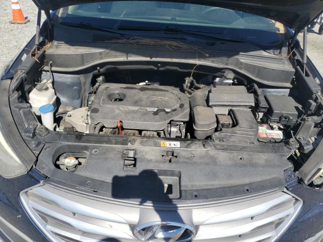 5XYZT3LB6JG543118 - 2018 HYUNDAI SANTA FE S BLUE photo 11