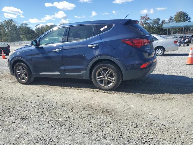 5XYZT3LB6JG543118 - 2018 HYUNDAI SANTA FE S BLUE photo 2