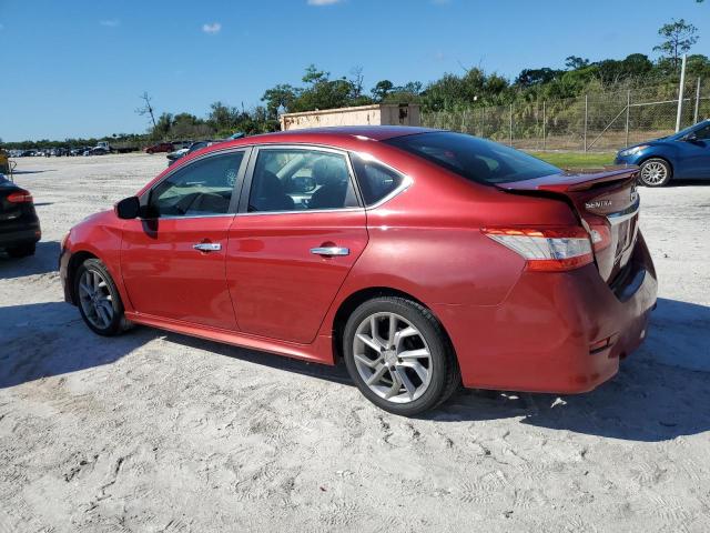 3N1AB7AP8DL723741 - 2013 NISSAN SENTRA S Қызыл фото 2