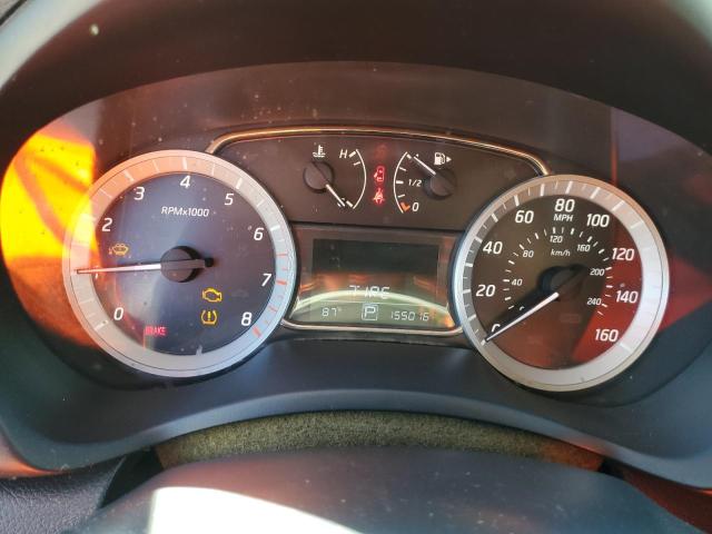 3N1AB7AP8DL723741 - 2013 NISSAN SENTRA S Қызыл фото 9