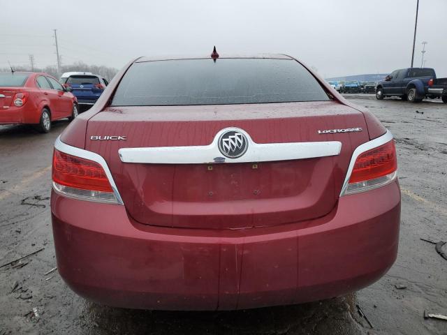 1G4GB5EG9AF144832 - 2010 BUICK LACROSSE CX BURGUNDY photo 6