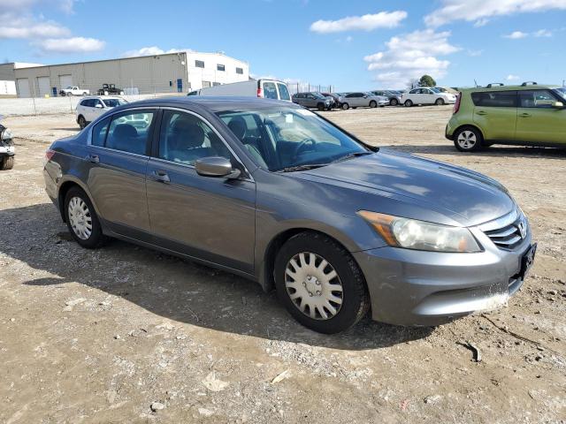 1HGCP2F30BA061675 - 2011 HONDA ACCORD LX GRAY photo 4