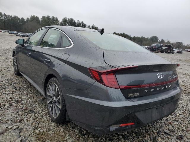 KMHL34J20NA187264 - 2022 HYUNDAI SONATA LIMITED GRAY photo 2