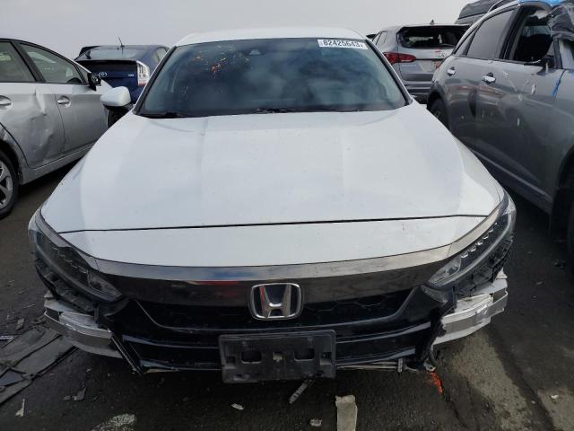 1HGCV1F35KA101605 - 2019 HONDA ACCORD SPORT WHITE photo 5