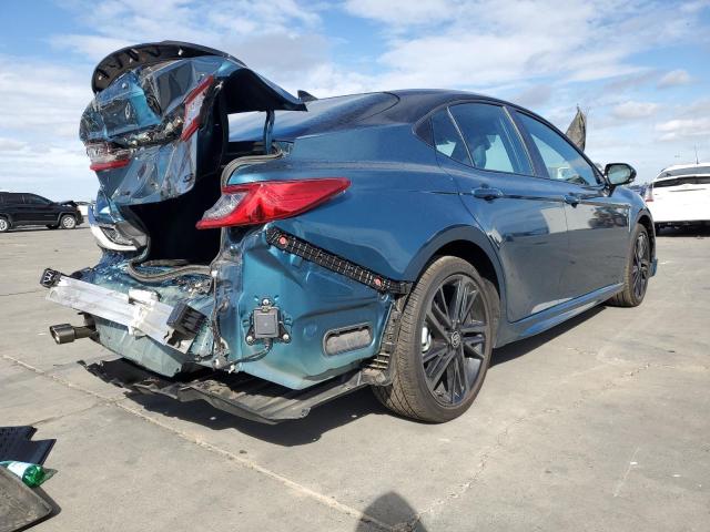 4T1DAACK2SU184351 - 2025 TOYOTA CAMRY XSE 青色 照片 3