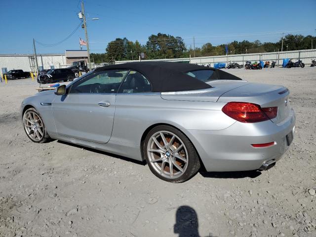 WBALZ3C54CDL72639 - 2012 BMW 650 I Արծաթագույն լուսանկար 2