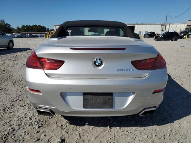 WBALZ3C54CDL72639 - 2012 BMW 650 I Արծաթագույն լուսանկար 6