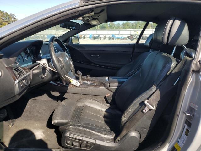 WBALZ3C54CDL72639 - 2012 BMW 650 I Արծաթագույն լուսանկար 7