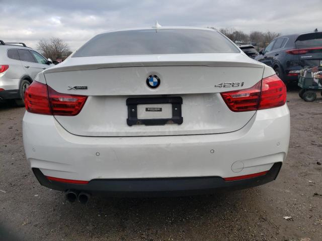 WBA3N9C54FK247350 - 2015 BMW 428 XI WHITE photo 6