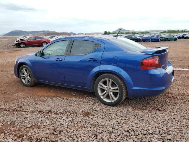 1C3CDZCB9CN312347 - 2012 DODGE AVENGER SXT BLUE photo 2