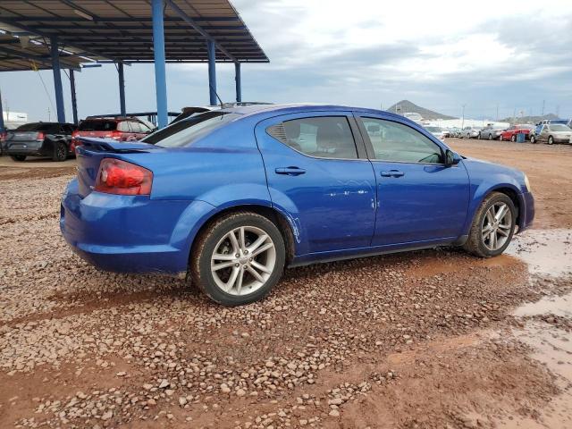 1C3CDZCB9CN312347 - 2012 DODGE AVENGER SXT BLUE photo 3