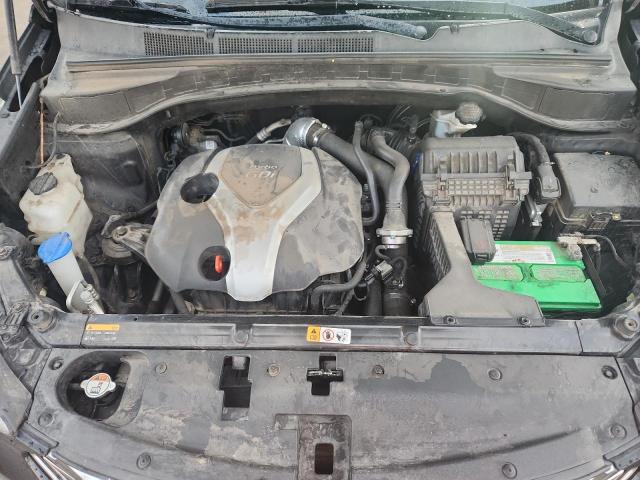 5XYZWDLA1FG247046 - 2015 HYUNDAI SANTA FE S შავი ფოტო 12