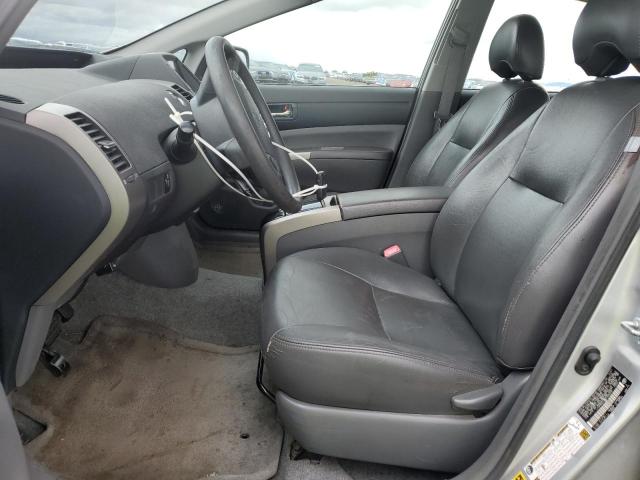 JTDKB20U483325245 - 2008 TOYOTA PRIUS ვერცხლისფერი ფოტო 7