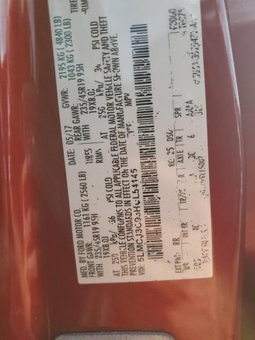 5LMCJ3C93HUL54145 - 2017 LINCOLN MKC RESERVE Қызыл фото 13