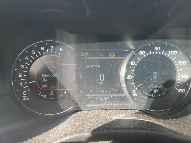 5LMCJ3C93HUL54145 - 2017 LINCOLN MKC RESERVE Қызыл фото 9