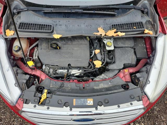 1FMCU9GD4JUA21888 - 2018 FORD ESCAPE SE Бордовий фото 12