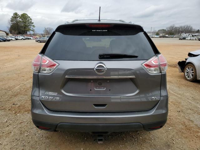 JN8AT2MT5GW001698 - 2016 NISSAN ROGUE S GRAY photo 6