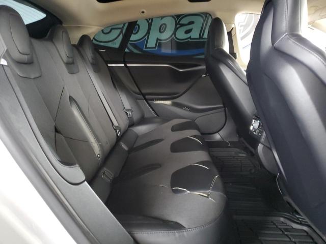 5YJSA1AG5DFP11238 - 2013 TESLA MODEL S SILVER photo 10