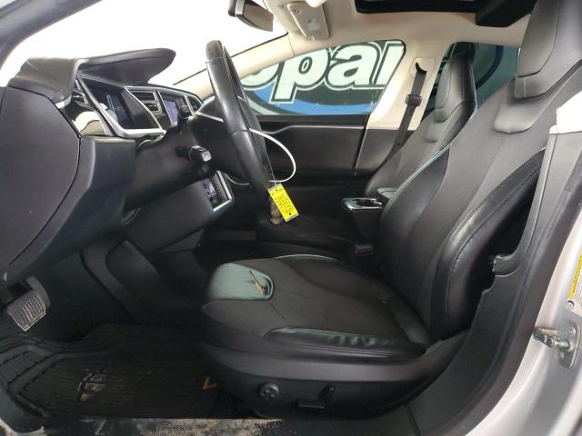 5YJSA1AG5DFP11238 - 2013 TESLA MODEL S SILVER photo 7