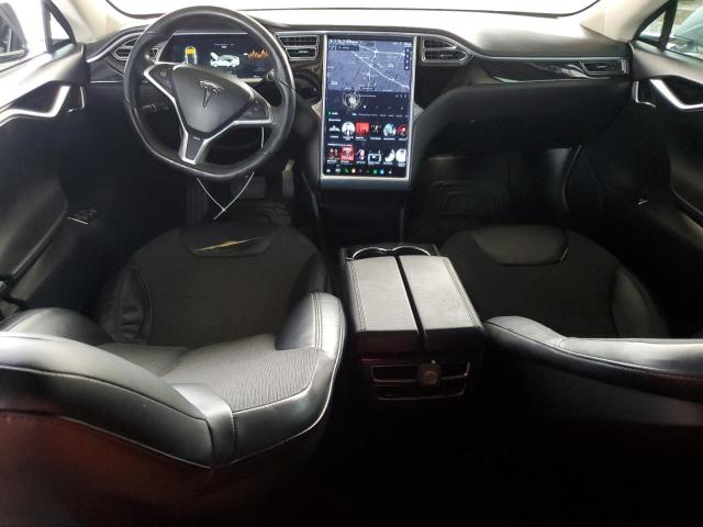 5YJSA1AG5DFP11238 - 2013 TESLA MODEL S SILVER photo 8