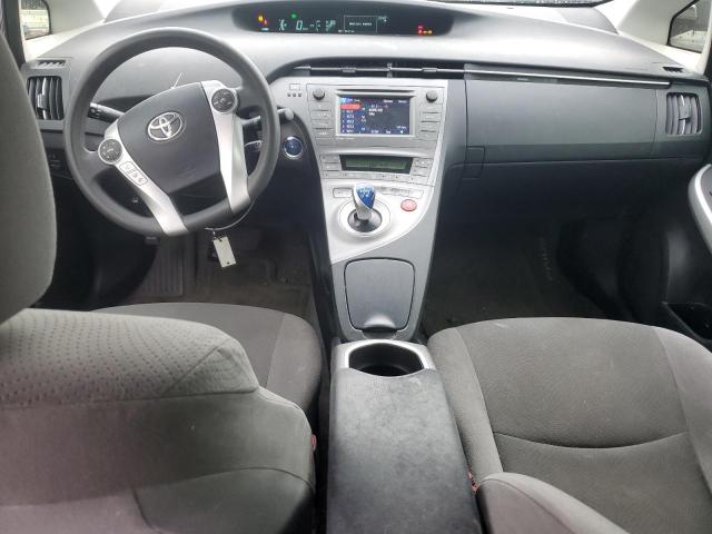 JTDKN3DU3D1653849 - 2013 TOYOTA PRIUS SILVER photo 8