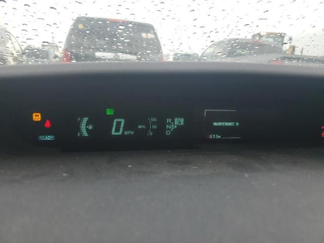 JTDKN3DU3D1653849 - 2013 TOYOTA PRIUS SILVER photo 9