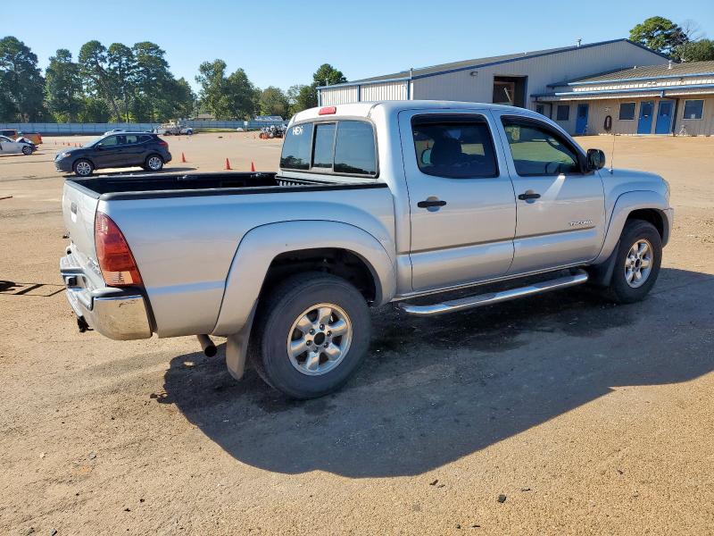 5TEJU62N15Z044259 - 2005 TOYOTA TACOMA DOUBLE CAB PRERUNNER SILVER photo 3