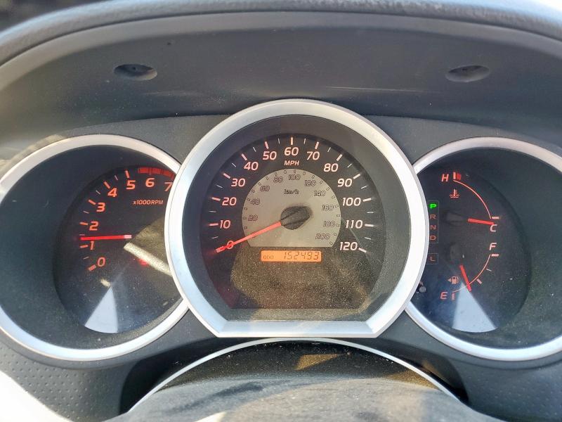 5TEJU62N15Z044259 - 2005 TOYOTA TACOMA DOUBLE CAB PRERUNNER SILVER photo 9