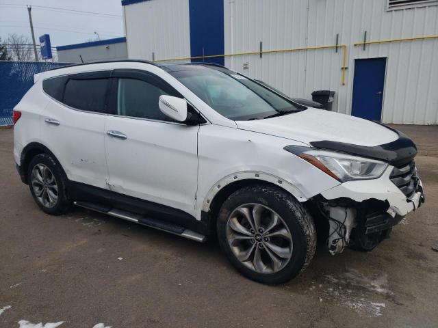 5XYZUDLA4GG338111 - 2016 HYUNDAI SANTA FE S WHITE photo 4