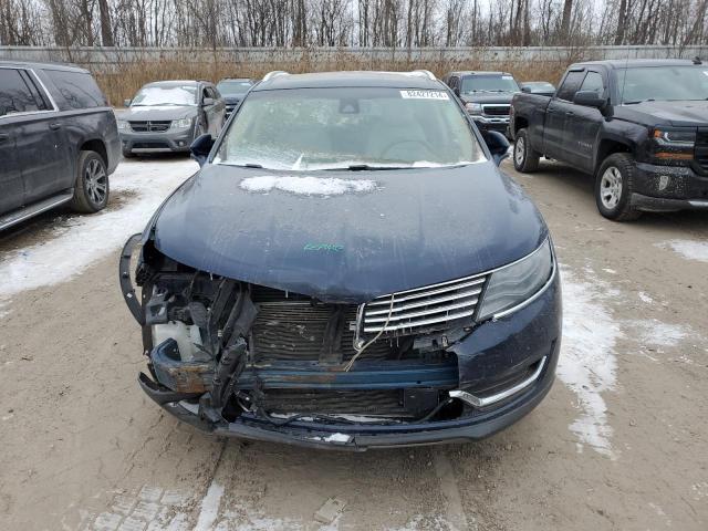 2LMPJ8LR0JBL22285 - 2018 LINCOLN MKX RESERVE Կապույտ լուսանկար 5
