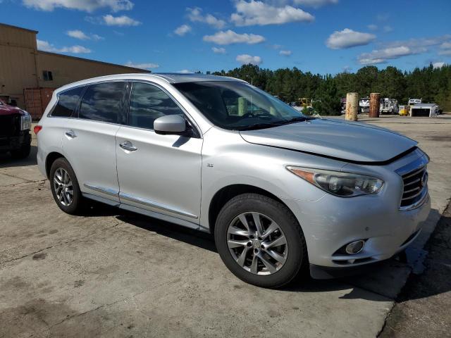 5N1AL0MN0EC534764 - 2014 INFINITI QX60 SILVER photo 4