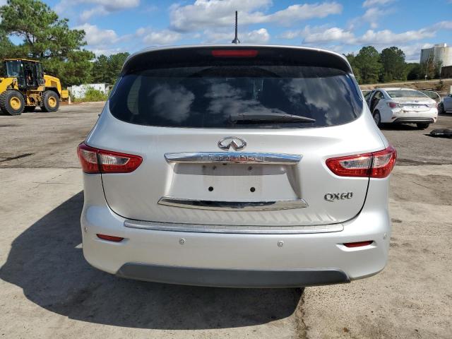 5N1AL0MN0EC534764 - 2014 INFINITI QX60 SILVER photo 6