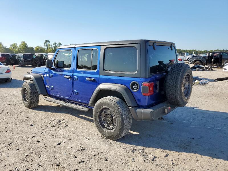 1C4HJXDG6LW333658 - 2020 JEEP WRANGLER U SPORT أزرق صورة 2