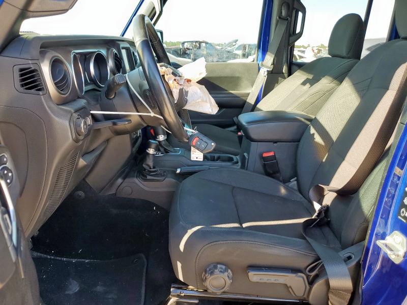 1C4HJXDG6LW333658 - 2020 JEEP WRANGLER U SPORT أزرق صورة 7