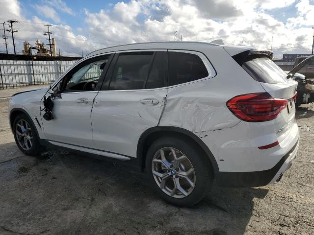 5UXTY3C00L9D46229 - 2020 BMW X3 SDRIVE30I WHITE photo 2