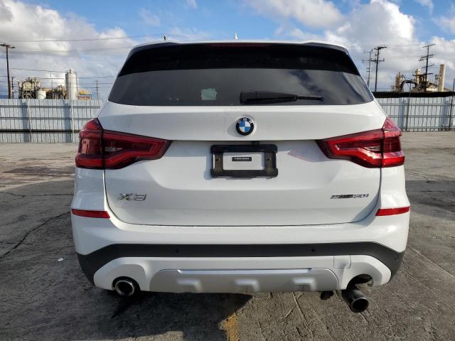 5UXTY3C00L9D46229 - 2020 BMW X3 SDRIVE30I WHITE photo 6